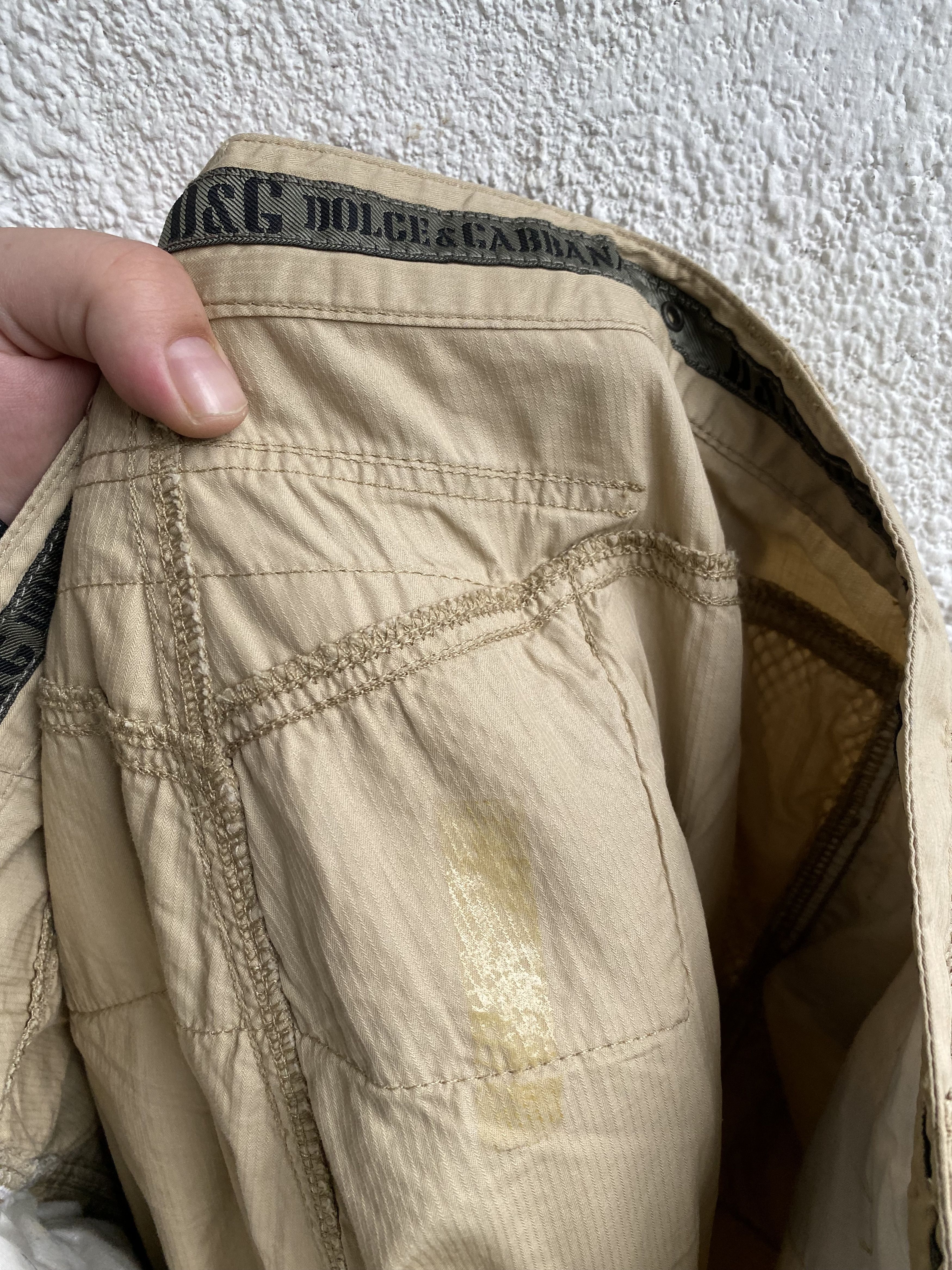 Dolce & Gabbana archive parachute mesh bondage cargo cropped pant Size US 34 / EU 50 - 8 Thumbnail