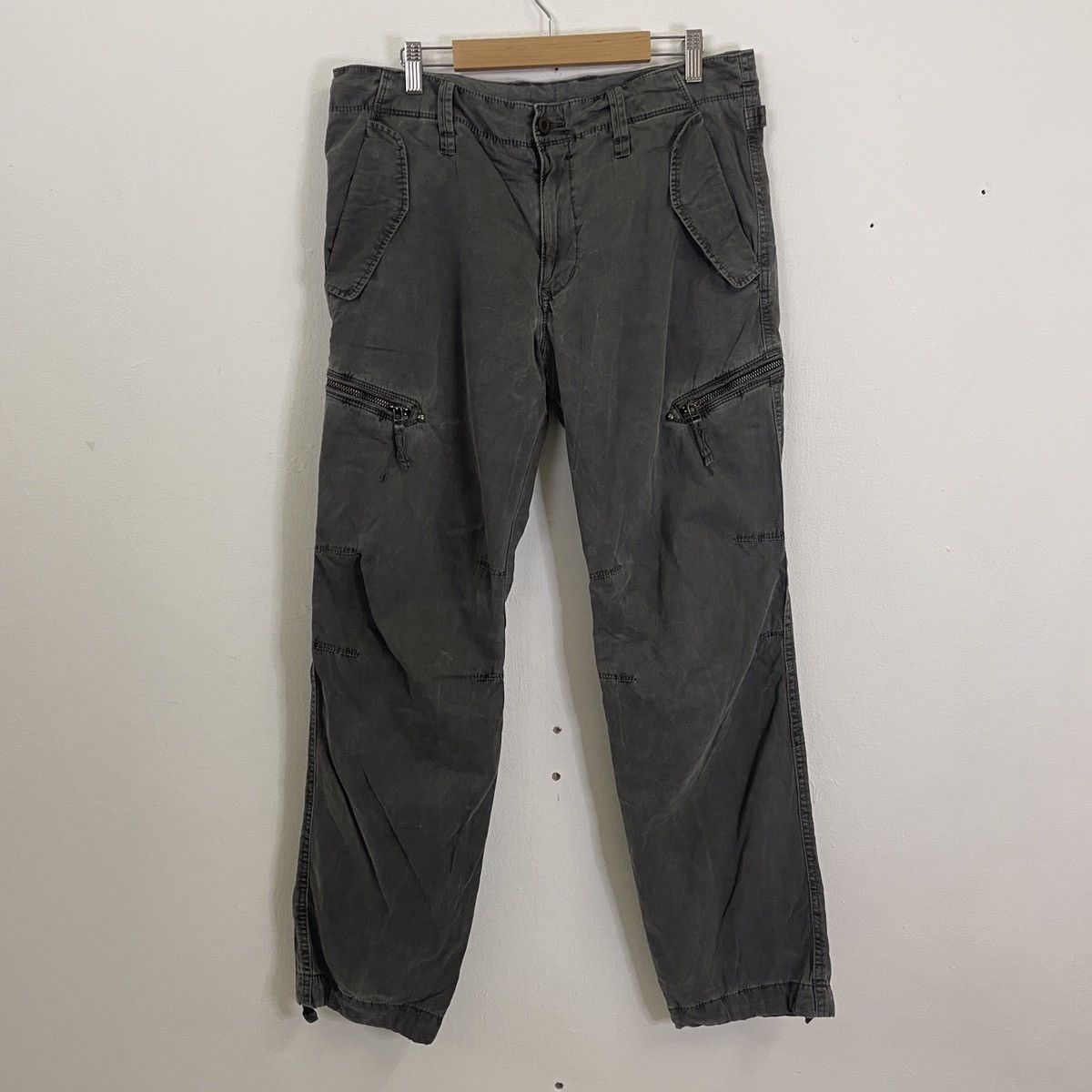 Vintage Uniqlo Utility Multipocket Tactical Cargo Pants