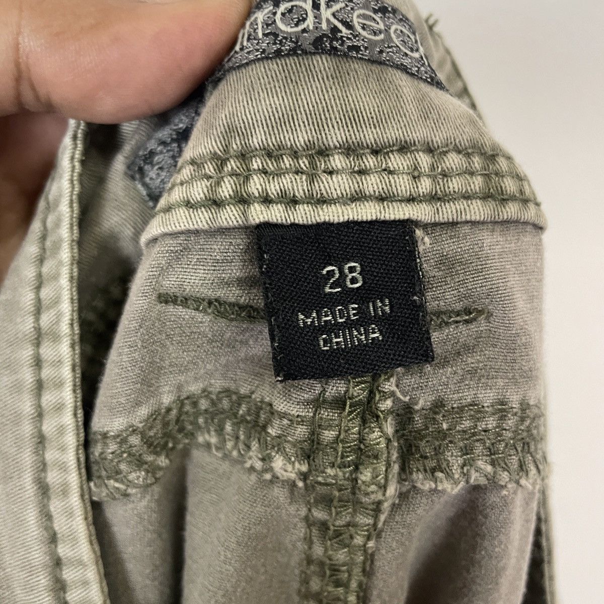 Japanese Brand Marrakech Utility Multipocket Rare Design Cargo Pants Size US 33 - 6 Thumbnail