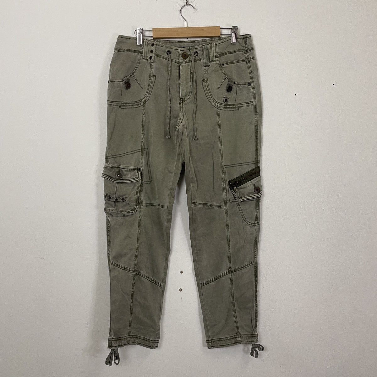 Japanese Brand Marrakech Utility Multipocket Rare Design Cargo Pants Size US 33 - 1 Thumbnail