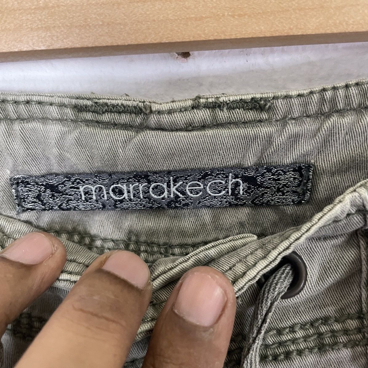 Japanese Brand Marrakech Utility Multipocket Rare Design Cargo Pants Size US 33 - 5 Thumbnail