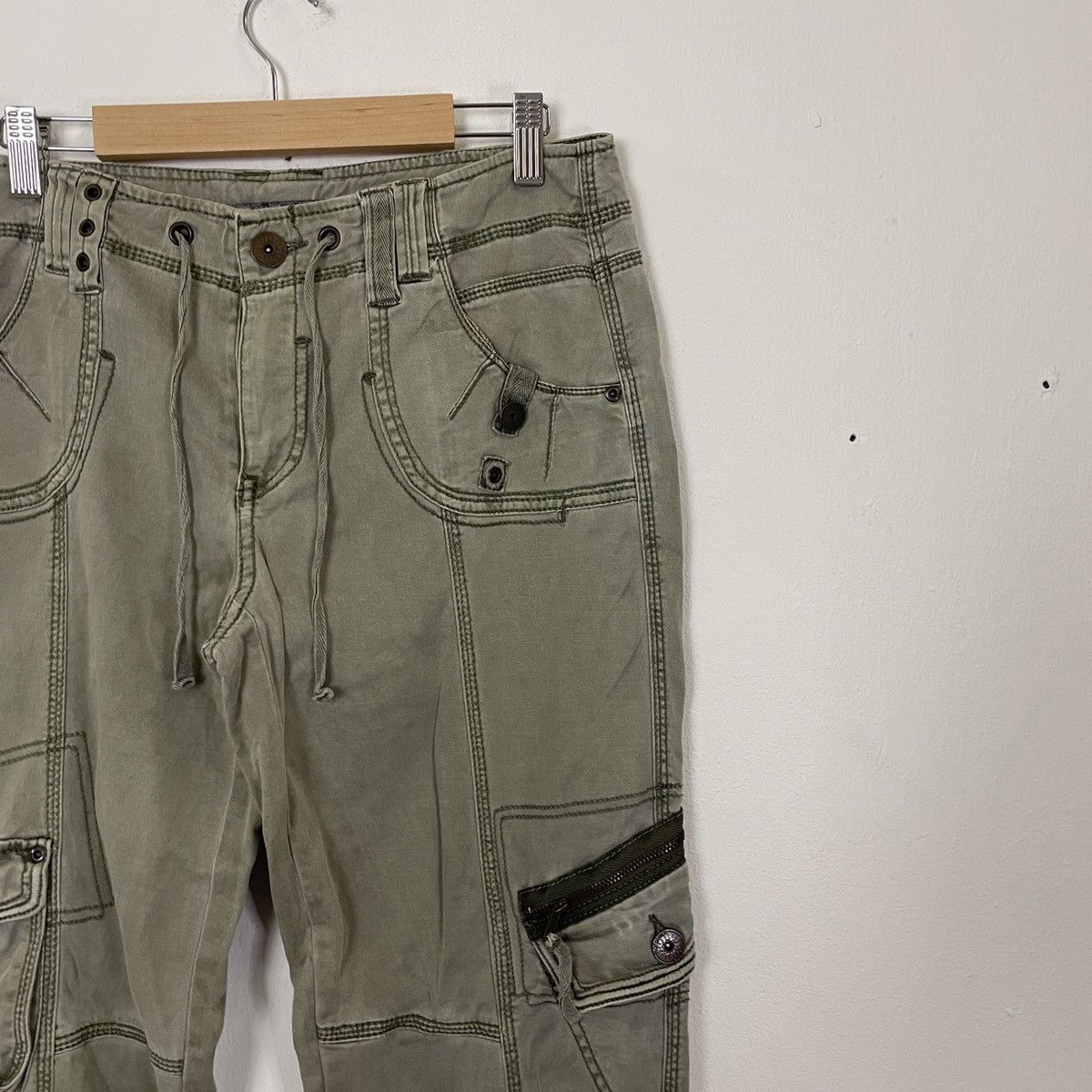 Japanese Brand Marrakech Utility Multipocket Rare Design Cargo Pants Size US 33 - 2 Thumbnail