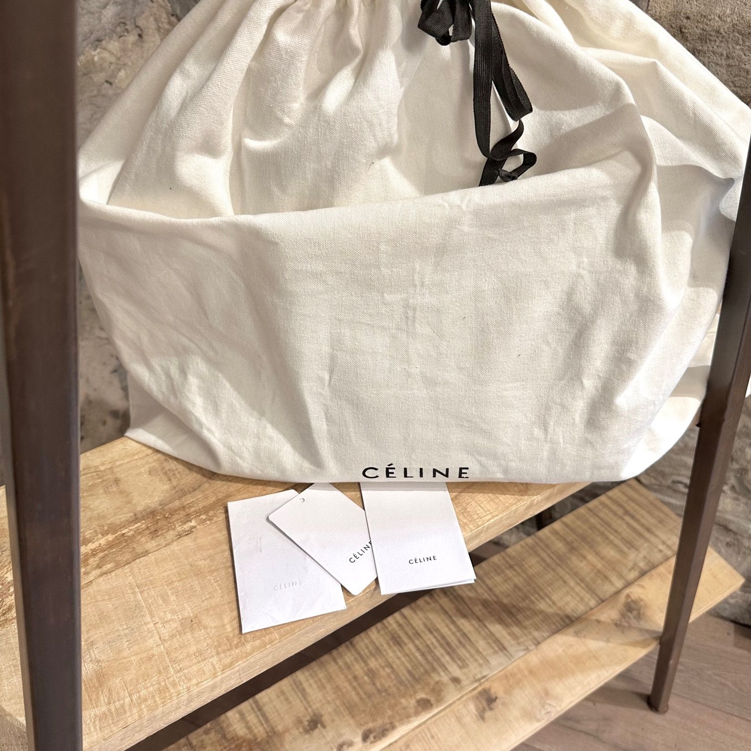 Celine Céline Taupe Medium Phantom Luggage Smooth Leather Handbag Size ONE SIZE - 14 Thumbnail