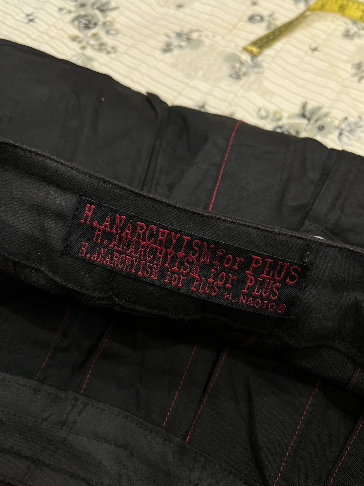 Japanese Brand (Qqq). H NAOTO ANARCHYISM PUNK SKIRTS Size 31" - 12 Thumbnail