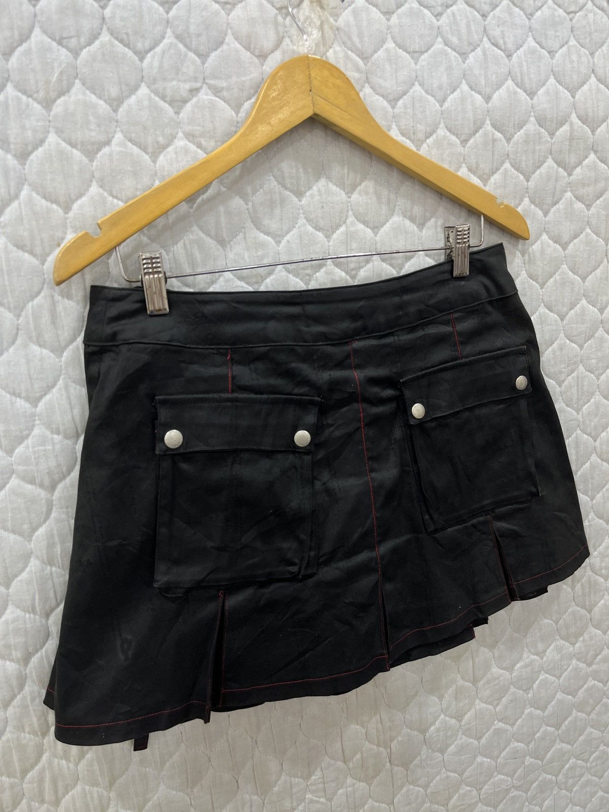 Japanese Brand (Qqq). H NAOTO ANARCHYISM PUNK SKIRTS Size 31" - 10 Thumbnail