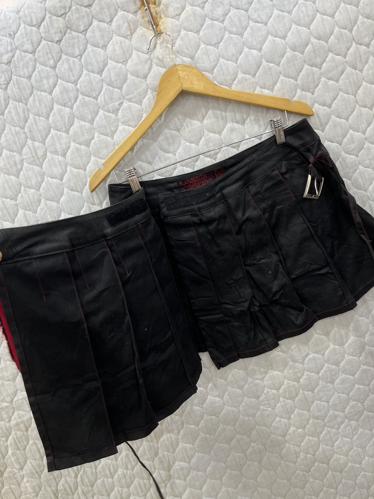 Japanese Brand (Qqq). H NAOTO ANARCHYISM PUNK SKIRTS Size 31" - 7 Thumbnail