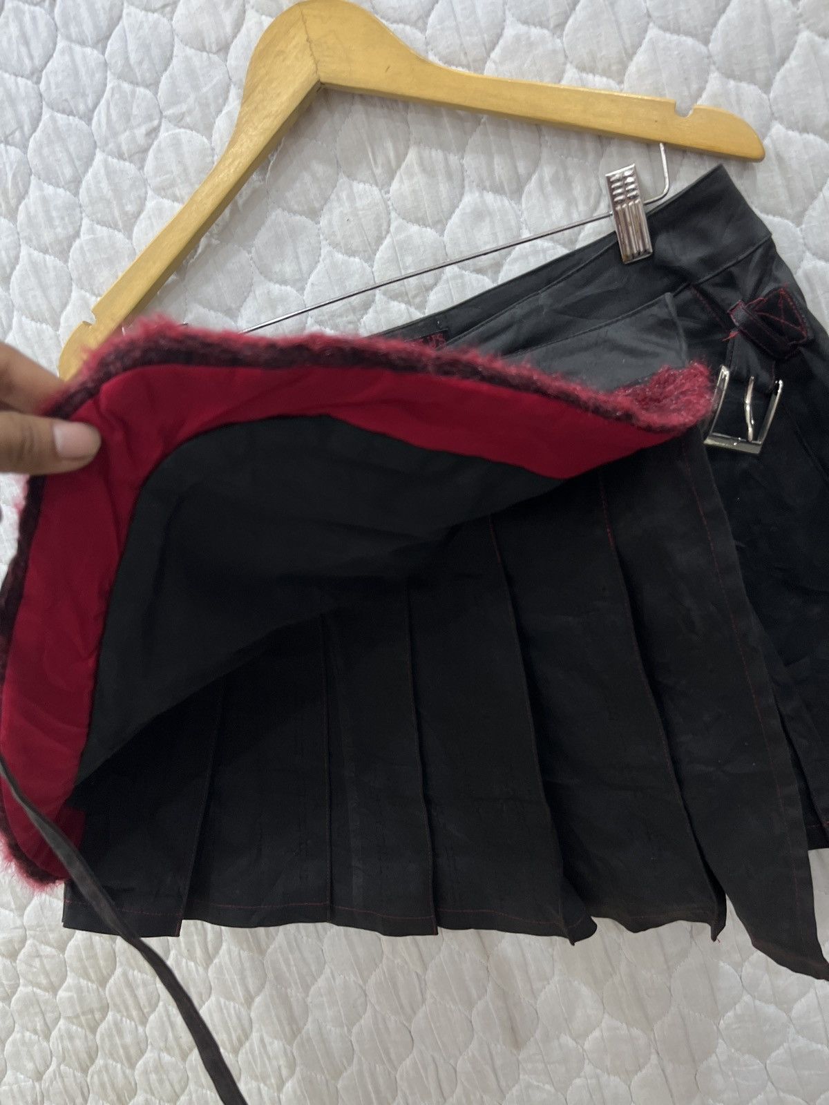 Japanese Brand (Qqq). H NAOTO ANARCHYISM PUNK SKIRTS Size 31" - 5 Thumbnail