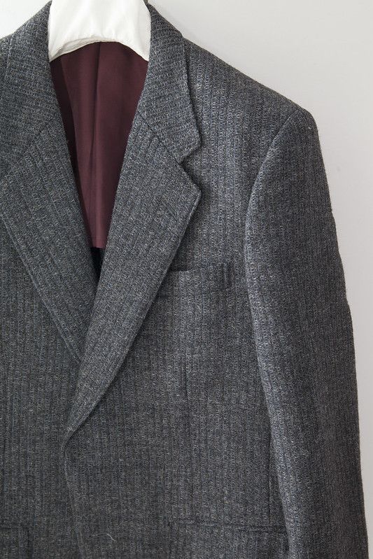 Hart Schaffner Marx Grey wool blazer Size 38S - 2 Thumbnail