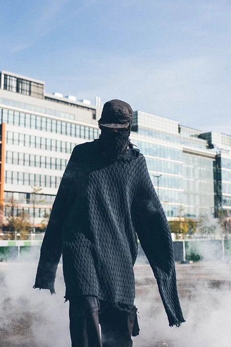 Raf Simons AW02 Gigantic knit Size US XXL / EU 58 / 5 - 2 Thumbnail