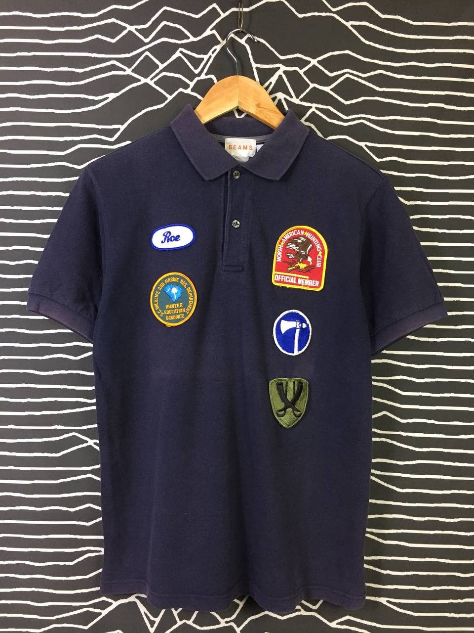 Beams Plus BEAMS North American Hunting Club Patch Polo Tee Size US M / EU 48-50 / 2 - 2 Thumbnail