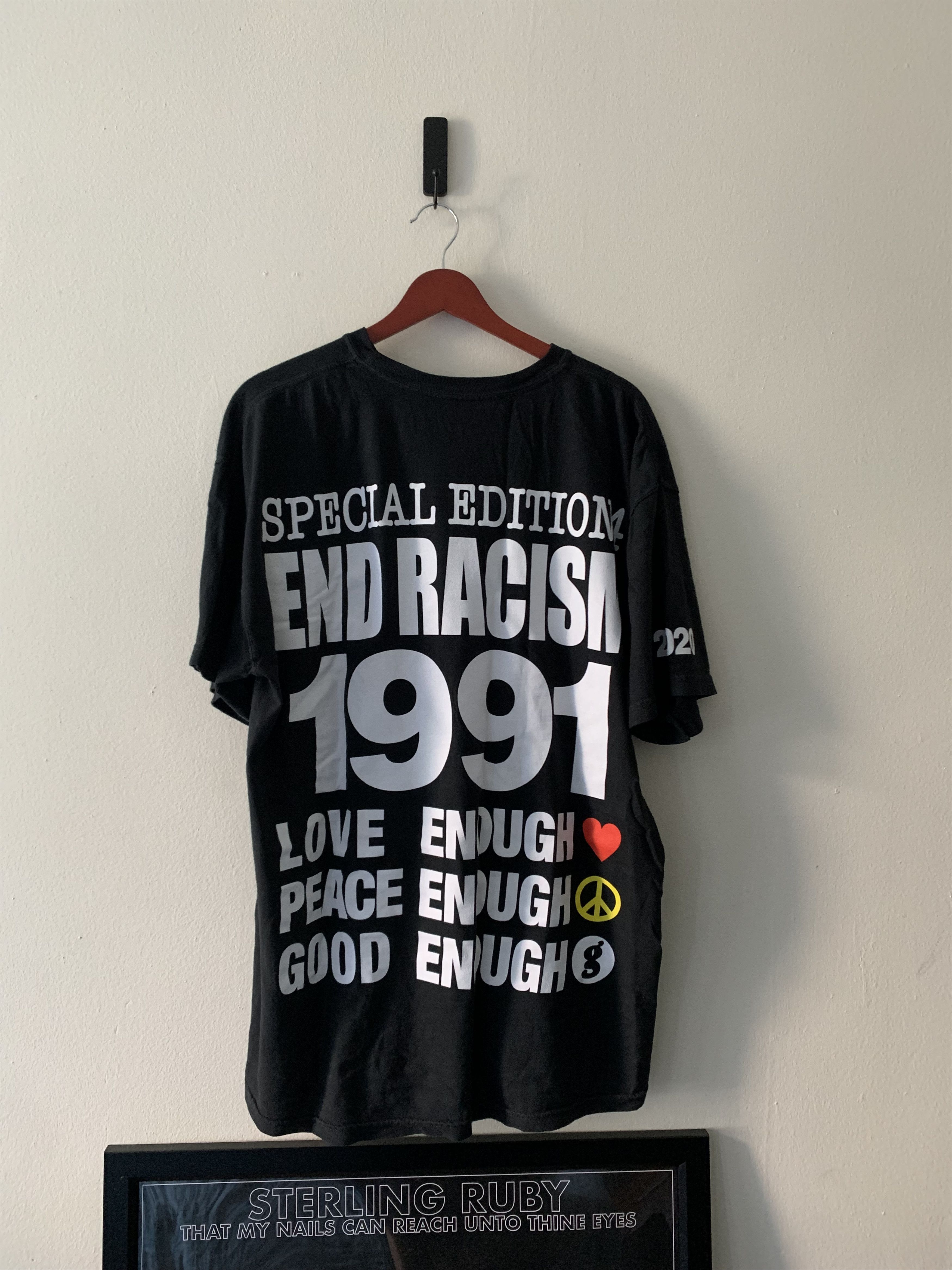 Fragment Design Goodenough 1991 End Racism Shirt | Grailed