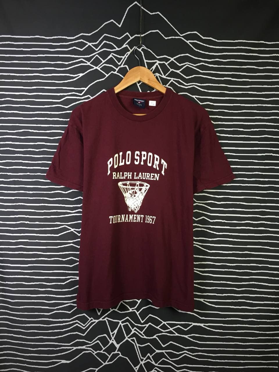 Polo Ralph Lauren Vtg Polo Sport Ralph Lauren Tournament 1967 Tee Size US L / EU 52-54 / 3 - 1 Thumbnail