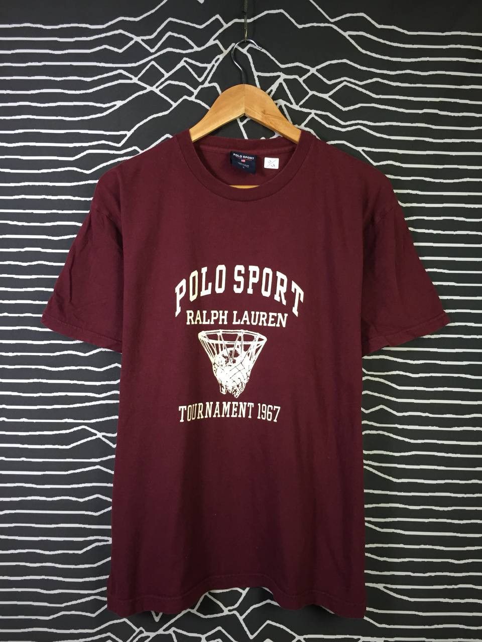 Polo Ralph Lauren Vtg Polo Sport Ralph Lauren Tournament 1967 Tee Size US L / EU 52-54 / 3 - 3 Thumbnail