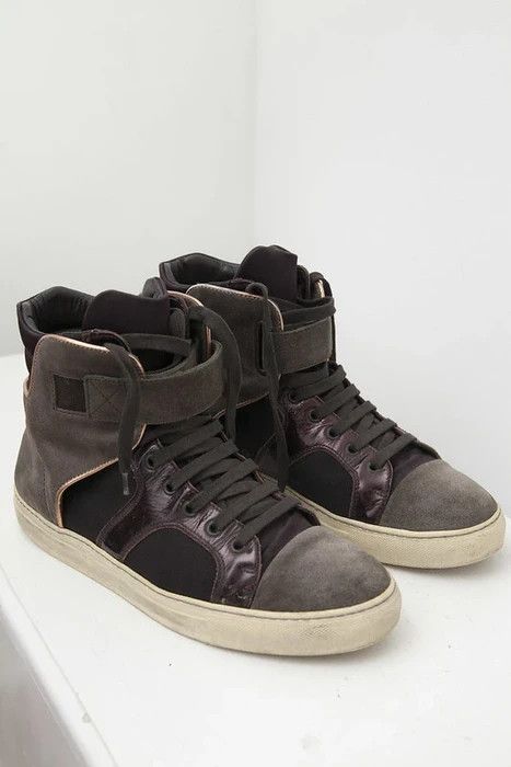 Lanvin AW08 high top sneakers Size US 8.5 / EU 41-42 - 2 Thumbnail