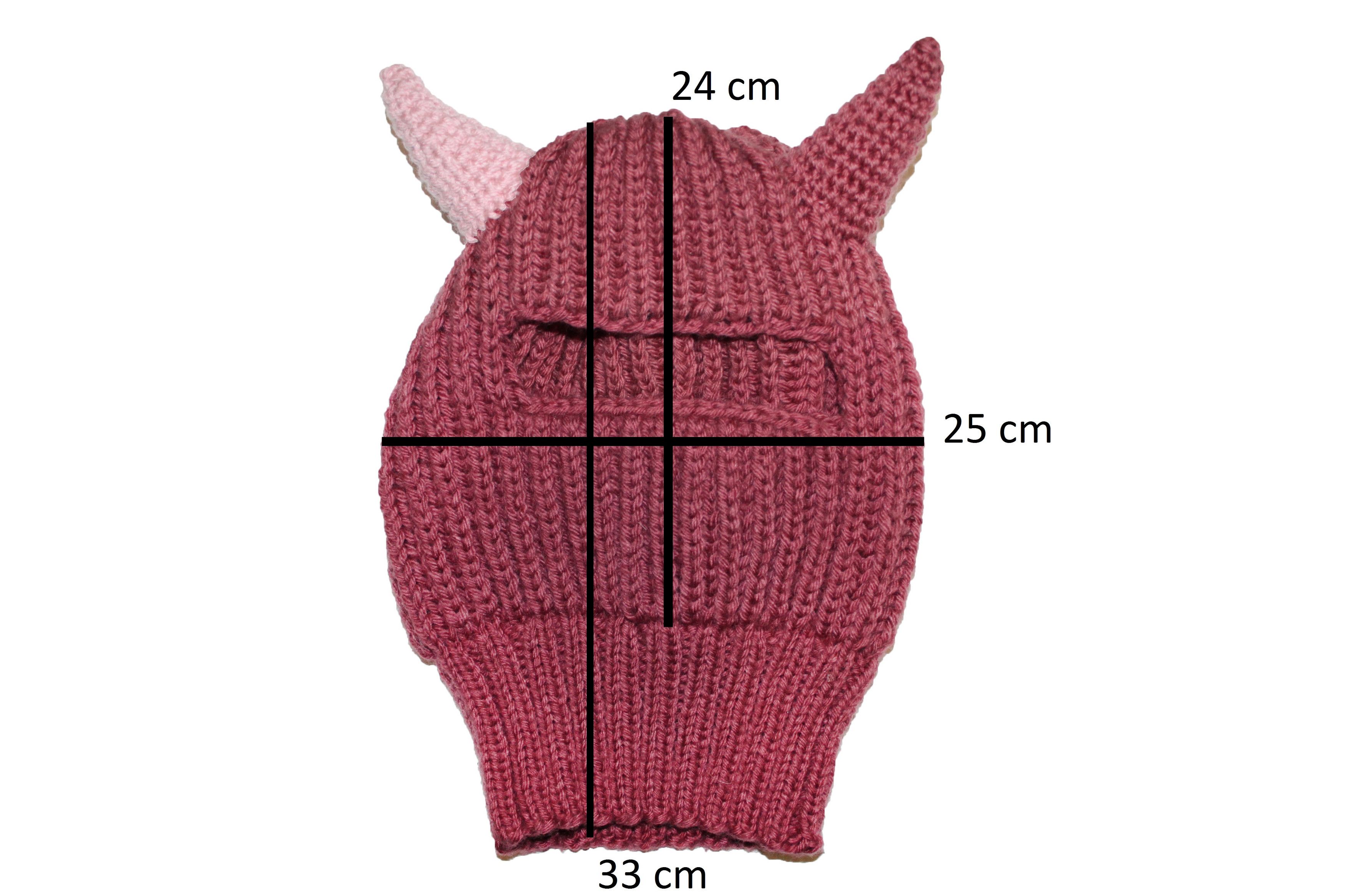 Other Hand-knitted Balaclava Mask Hall Size ONE SIZE - 5 Thumbnail