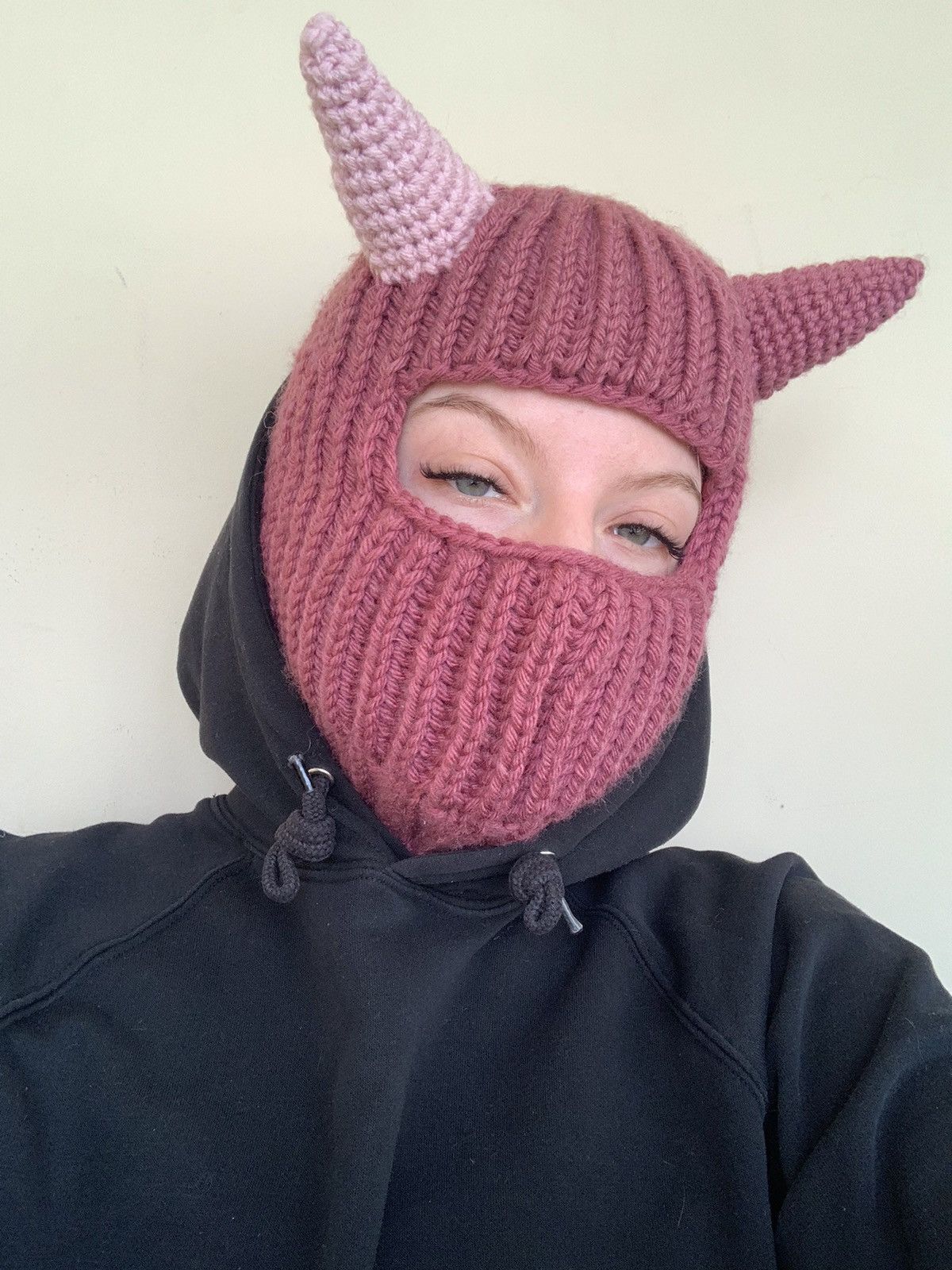 Other Hand-knitted Balaclava Mask Hall Size ONE SIZE - 1 Thumbnail
