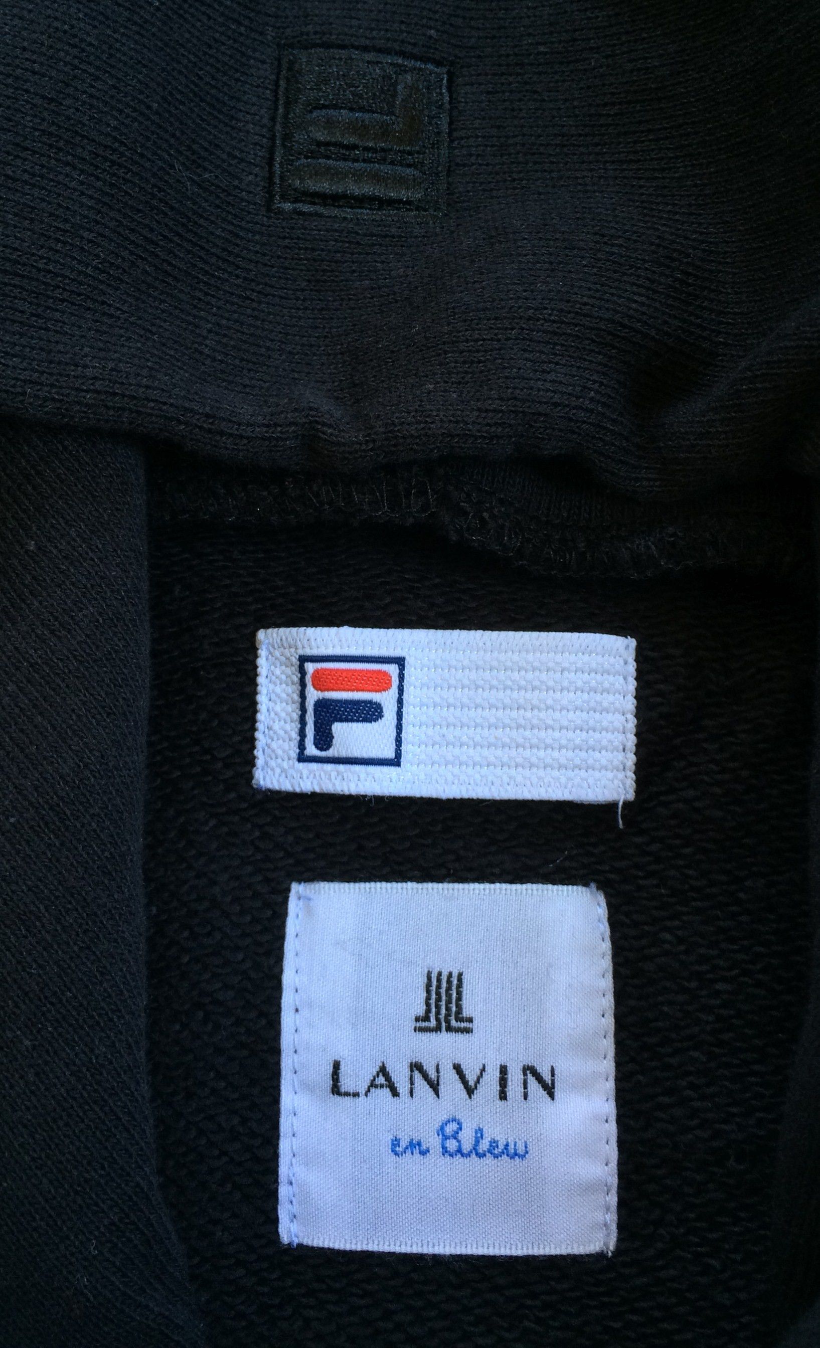 Fila S/S 2020 Fila x Lanvin En Bleu Hoodie Size US M / EU 48-50 / 2 - 4 Thumbnail