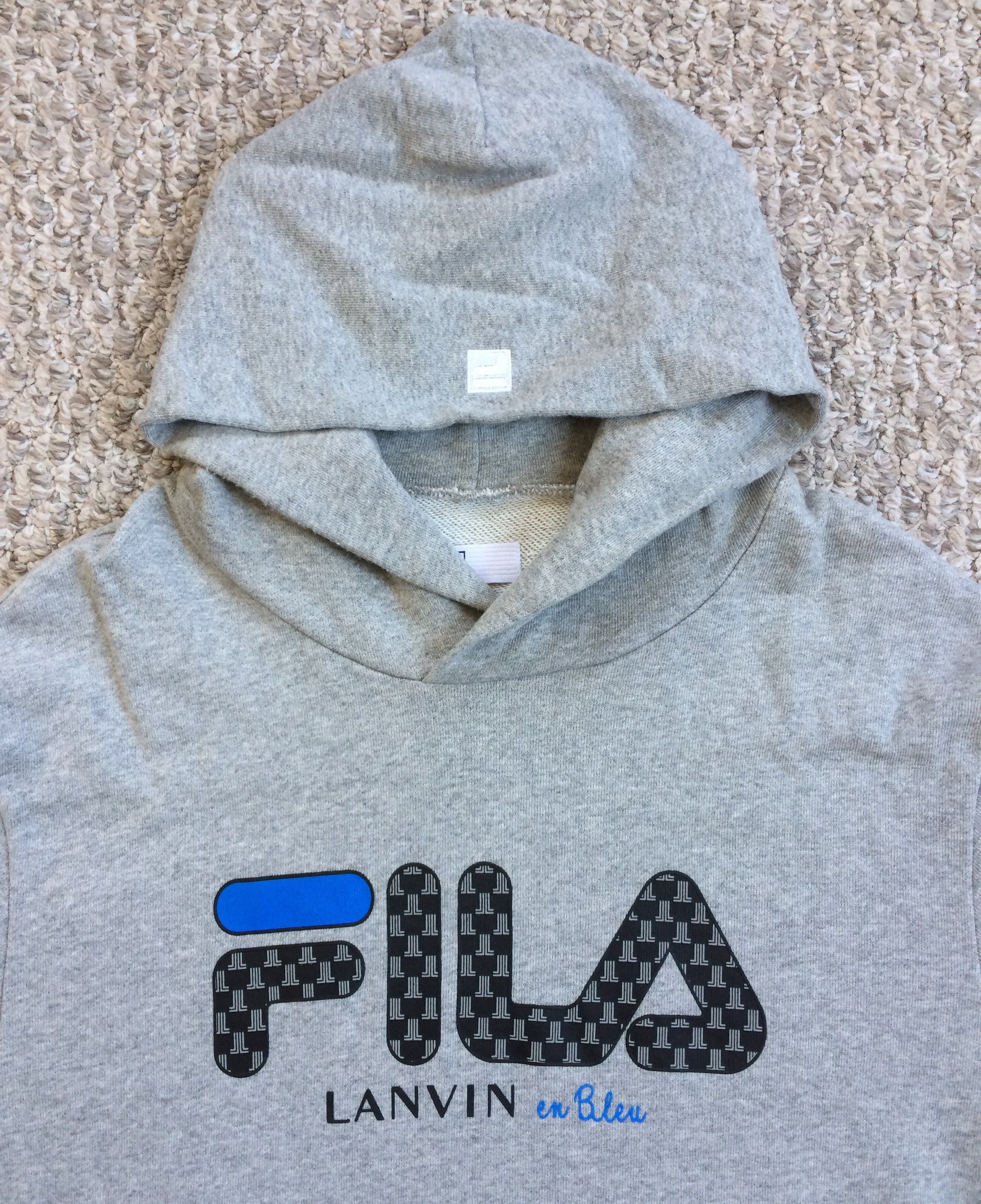 Fila S/S 2020 Fila x Lanvin En Bleu Hoodie Size US M / EU 48-50 / 2 - 2 Thumbnail