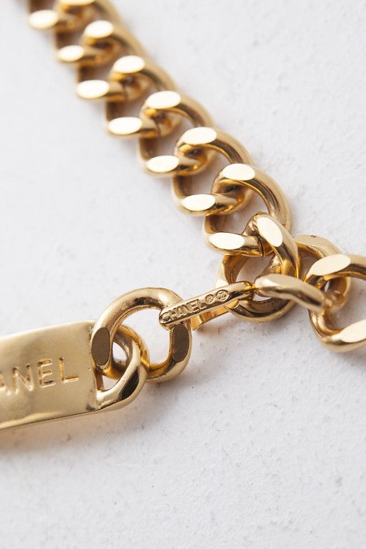 Chanel Vintage golden belt Size ONE SIZE - 6 Thumbnail