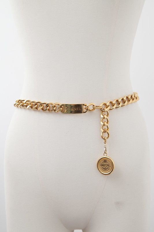 Chanel Vintage golden belt Size ONE SIZE - 1 Thumbnail