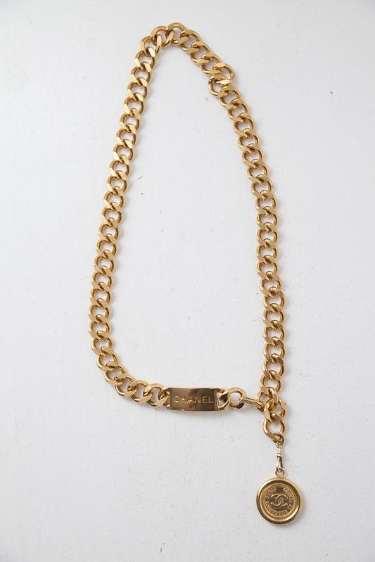 Chanel Vintage golden belt Size ONE SIZE - 2 Thumbnail