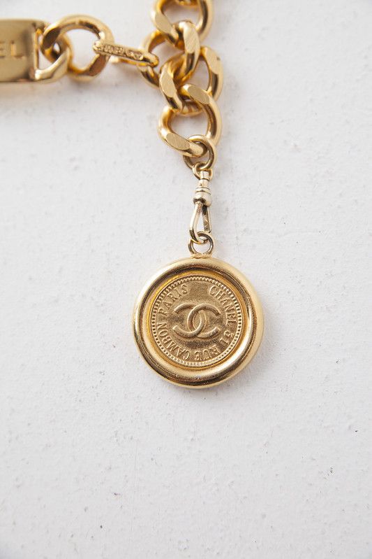 Chanel Vintage golden belt Size ONE SIZE - 4 Thumbnail