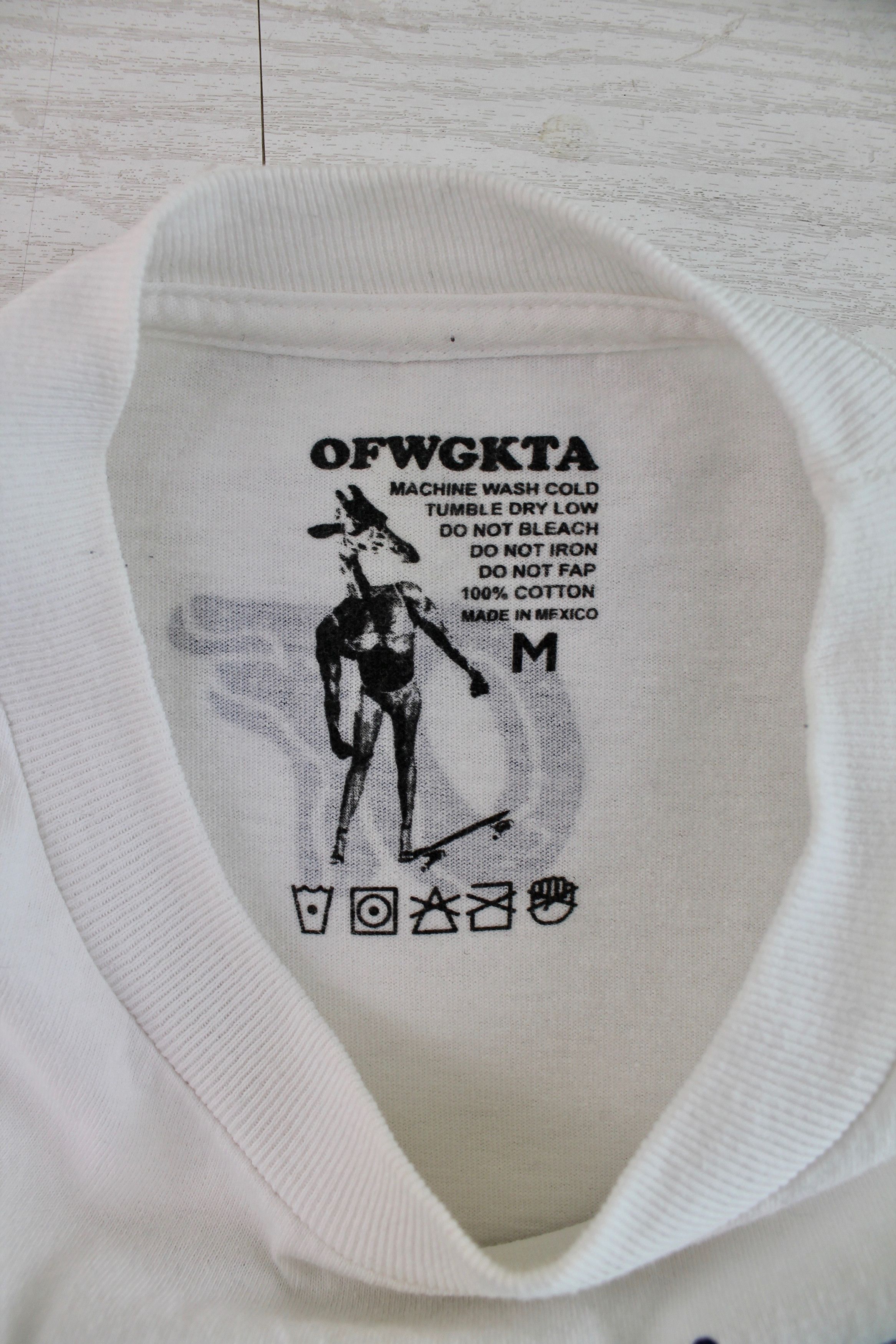 Odd Future OFWGKTA ODD Future Dolphin Print T shirt size M Size US M / EU 48-50 / 2 - 8 Thumbnail