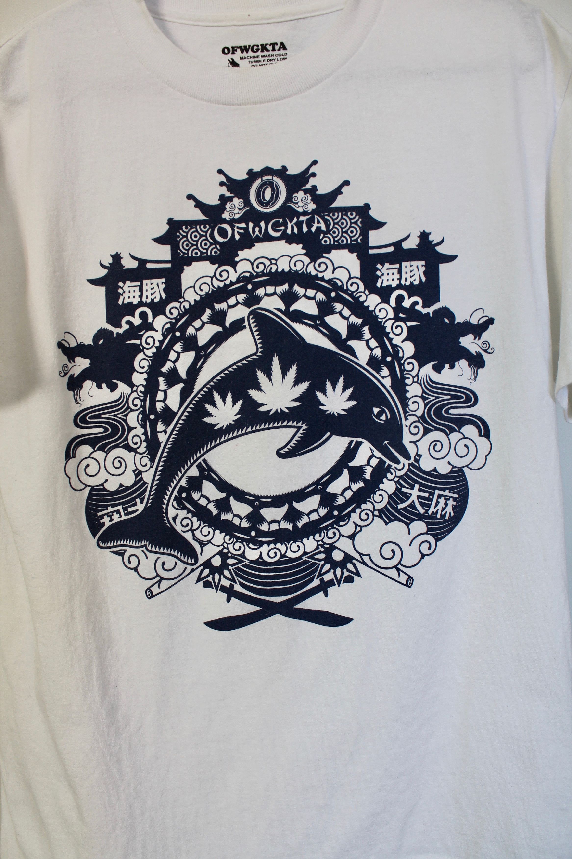 Odd Future OFWGKTA ODD Future Dolphin Print T shirt size M Size US M / EU 48-50 / 2 - 3 Thumbnail