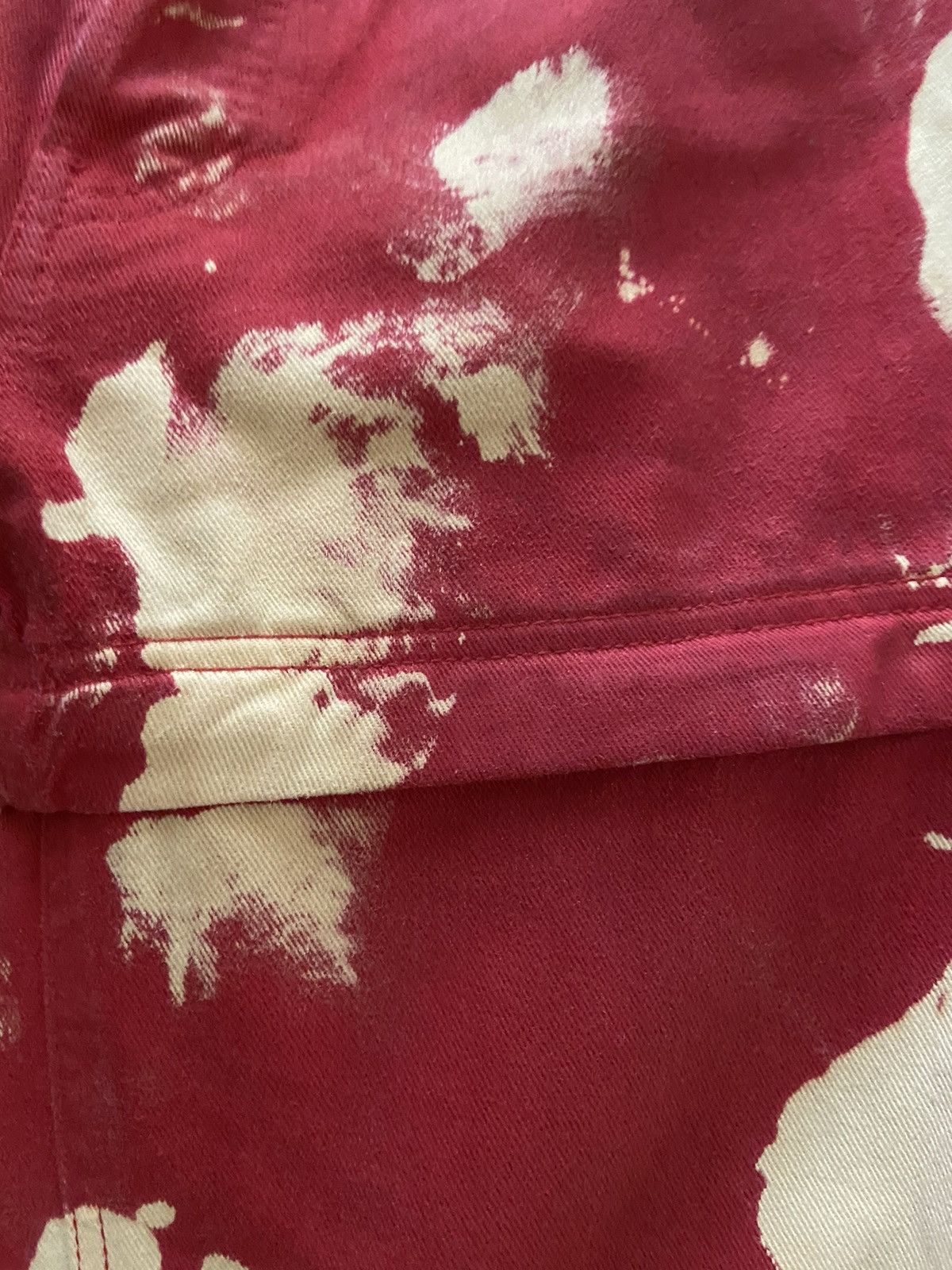 Balenciaga Paint Splatter Cargo Pants in Multicolor Size US 29 - 4 Thumbnail