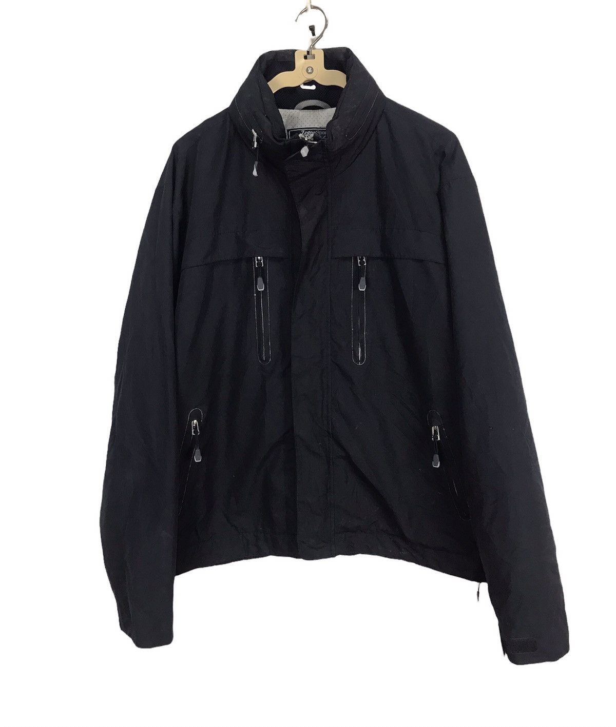 Ermenegildo Zegna Ermenegildo zegna sport hidden hoodie zipper windbreaker Size US M / EU 48-50 / 2 - 1 Thumbnail