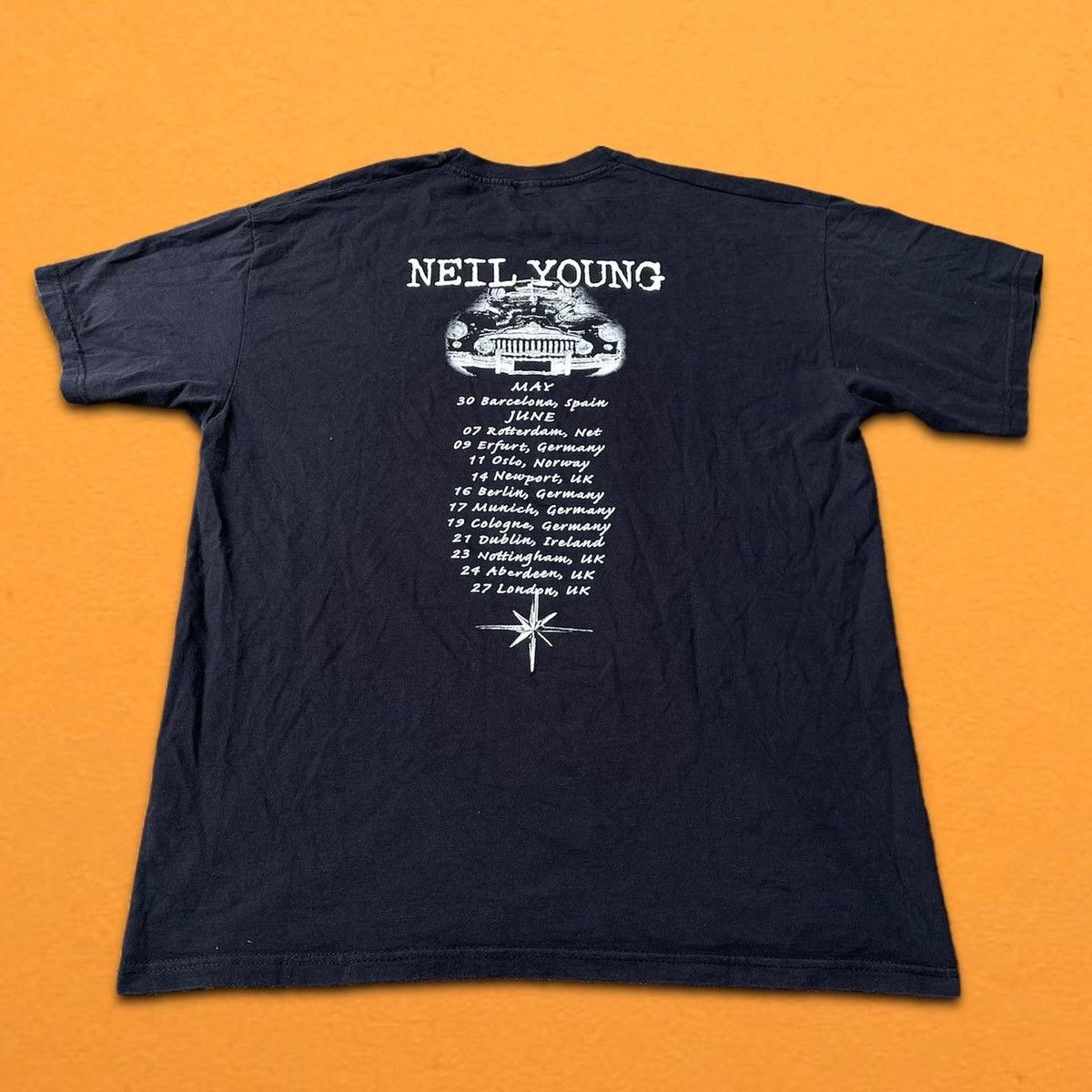 Band Tees × Vintage Vintage Neil Young rock band tee eric clapton john lennon Size US L / EU 52-54 / 3 - 5 Thumbnail