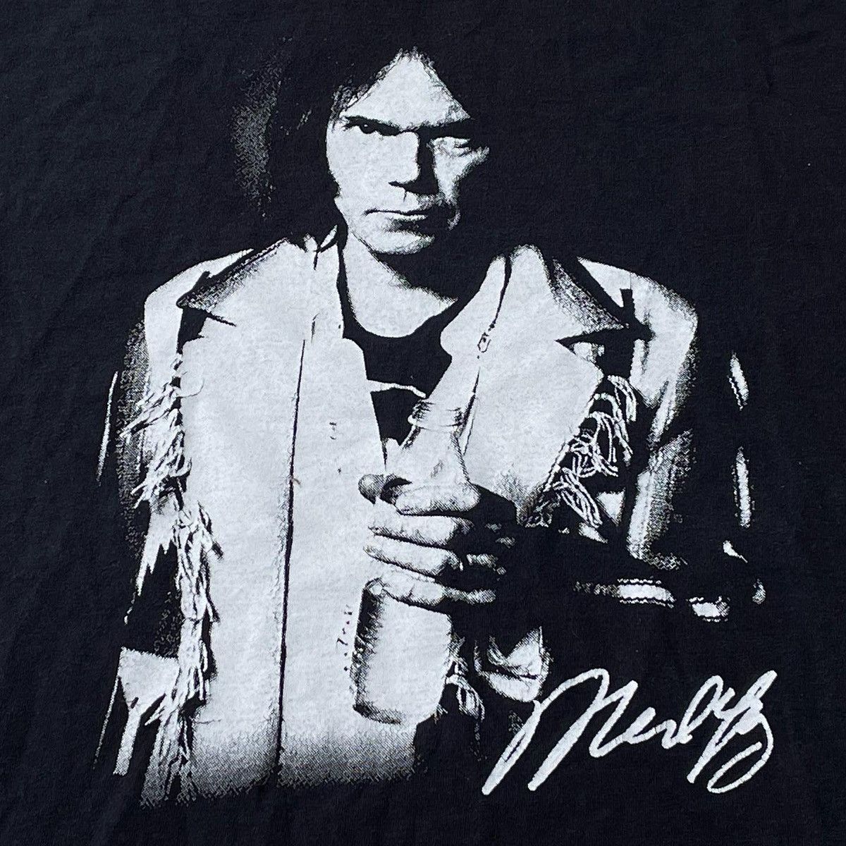 Band Tees × Vintage Vintage Neil Young rock band tee eric clapton john lennon Size US L / EU 52-54 / 3 - 2 Thumbnail