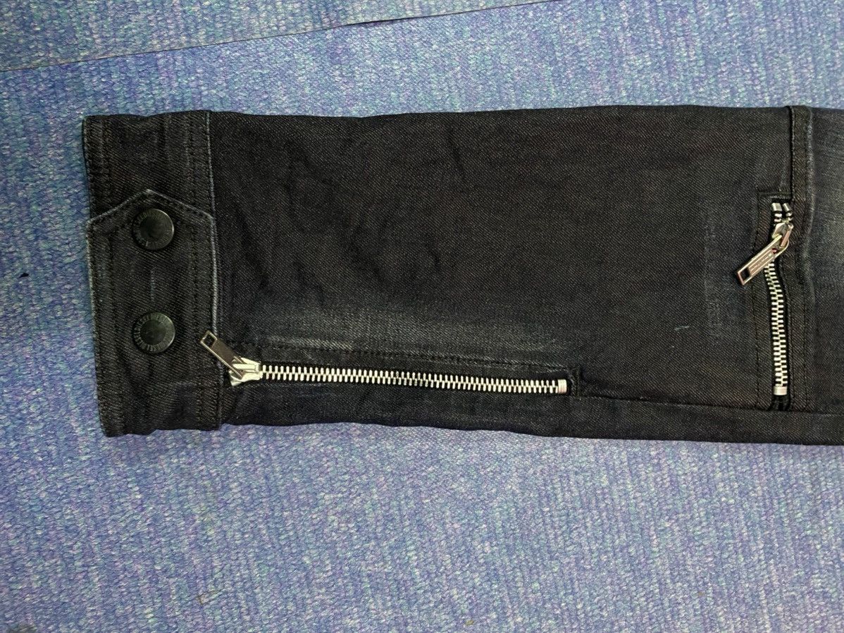 Diesel DIESEL Women Multizipper Punk Style Jeans Size 29" - 8 Thumbnail
