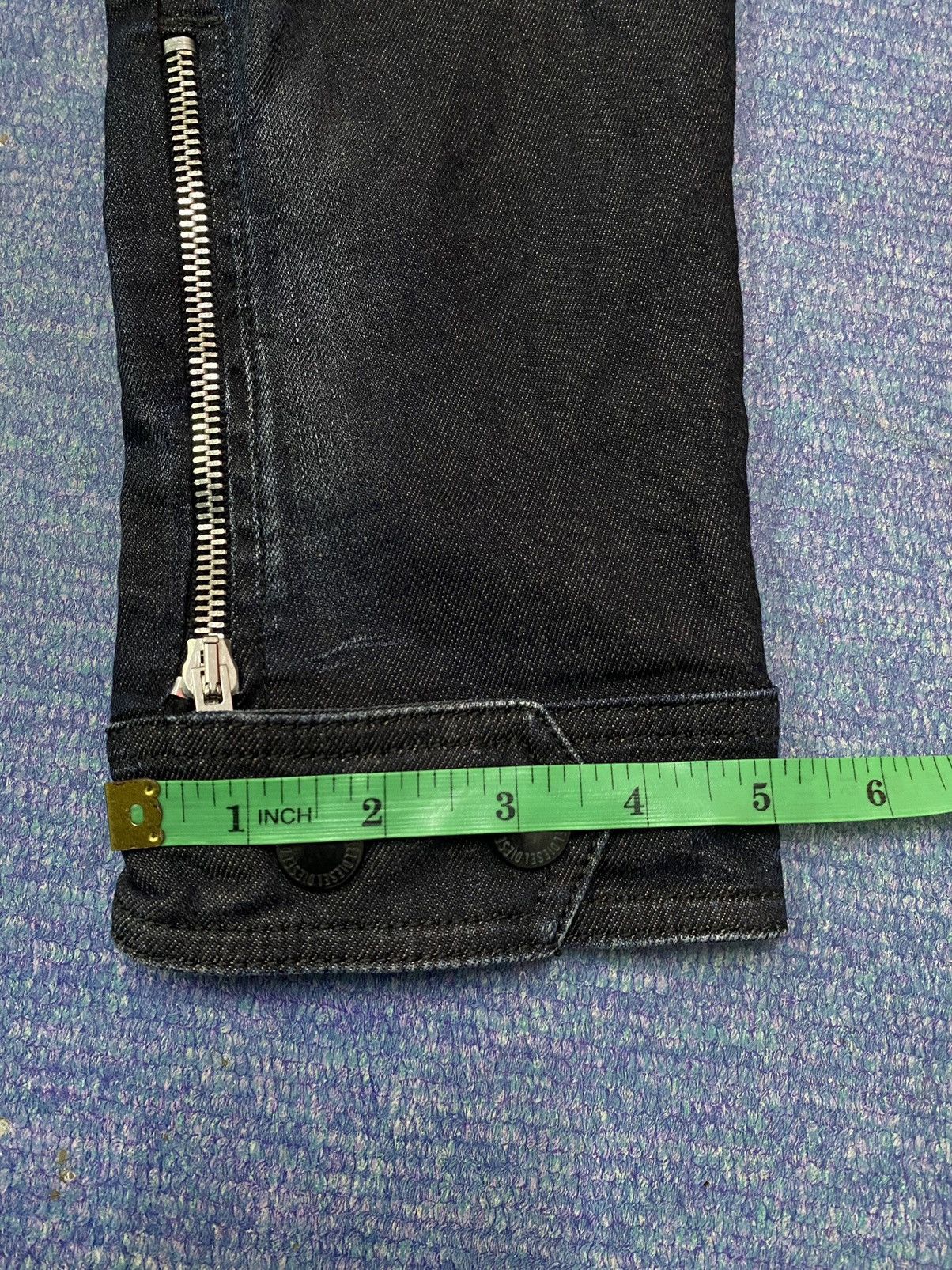 Diesel DIESEL Women Multizipper Punk Style Jeans Size 29" - 18 Thumbnail