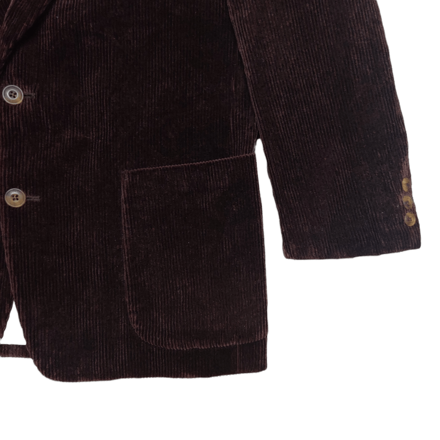 Burberry Vintage Burberry Corduroy Blazer Jacket Size US M / EU 48-50 / 2 - 3 Thumbnail