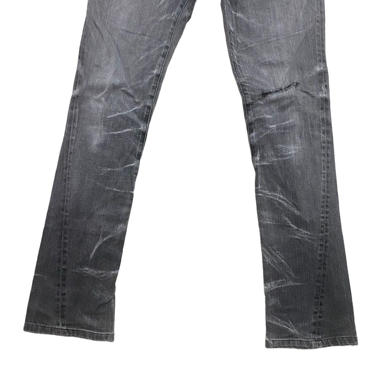 Tornado Mart Vintage Tornado Mart Denim Low Flare Distressed Jeans Size US 30 / EU 46 - 7 Thumbnail