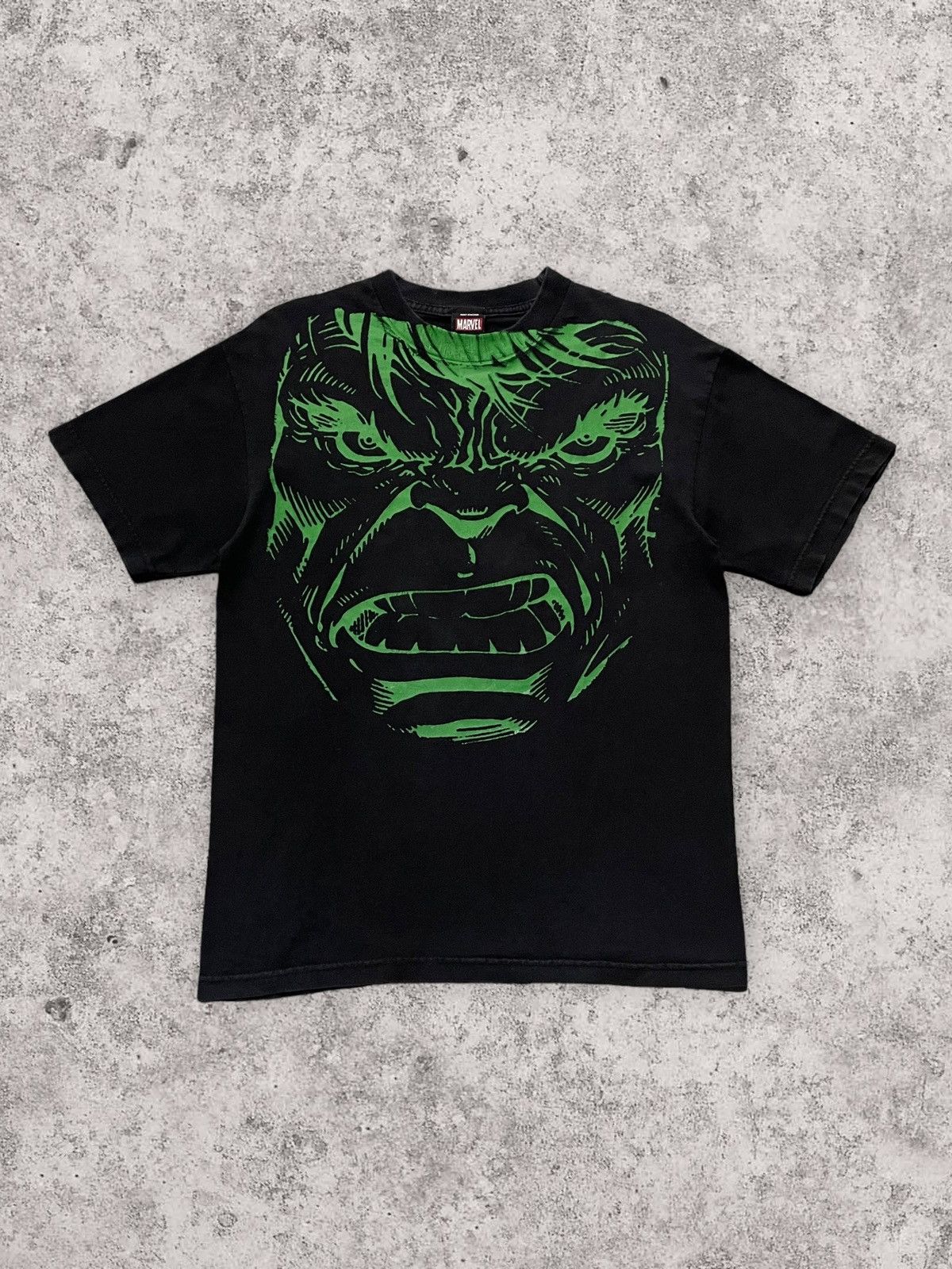 T-Shirt Uomo Marvel Hulk – Anello Di Fuoco, Vestibilità Ampia, Girocollo, Taglia XXL, Cotone E Poliestere, Stampata In USA