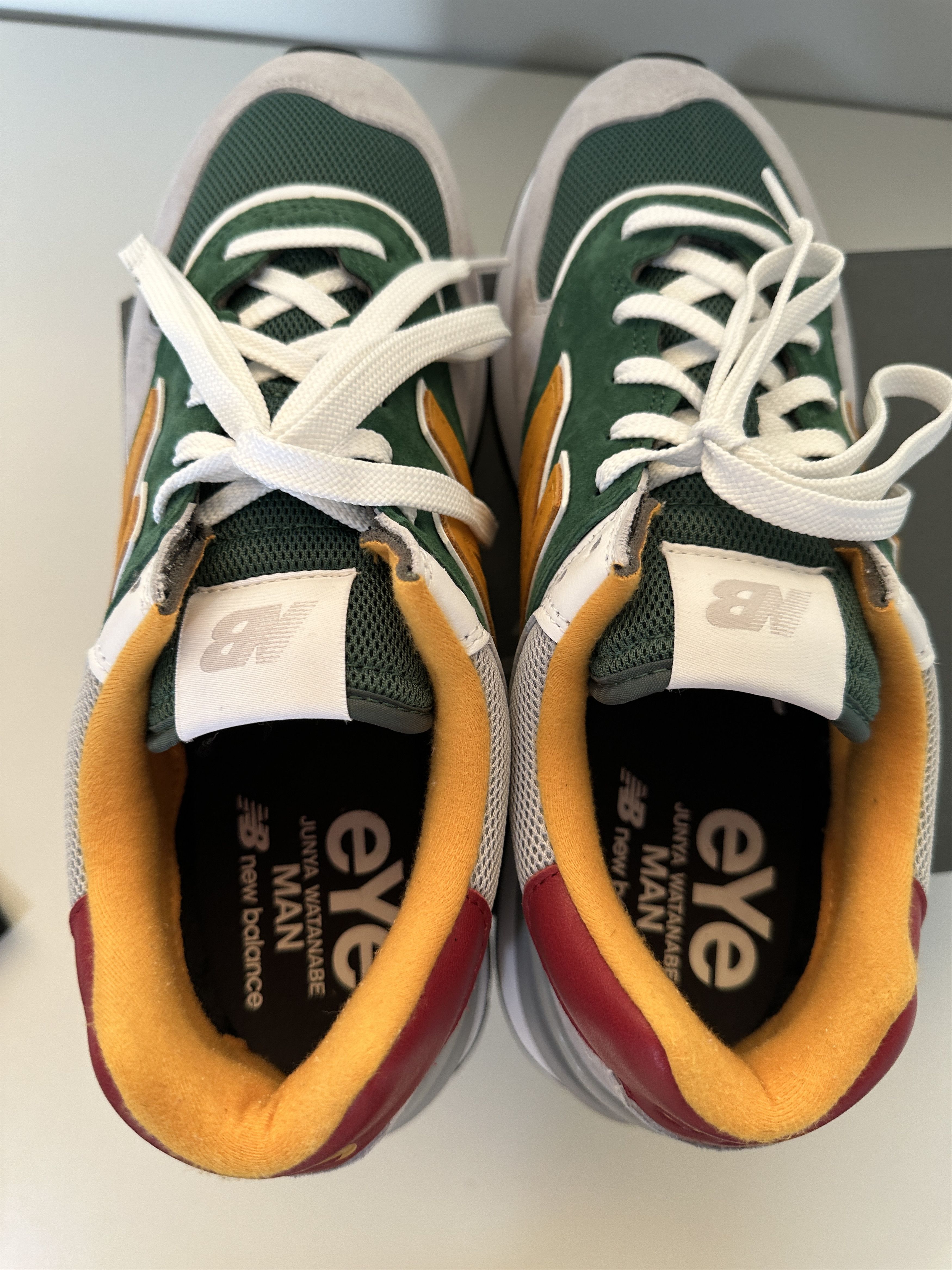 Junya Watanabe × New Balance Junya Watanabe New Balance 574 Green Shoes 10 Size US 10 / EU 43 - 4 Thumbnail