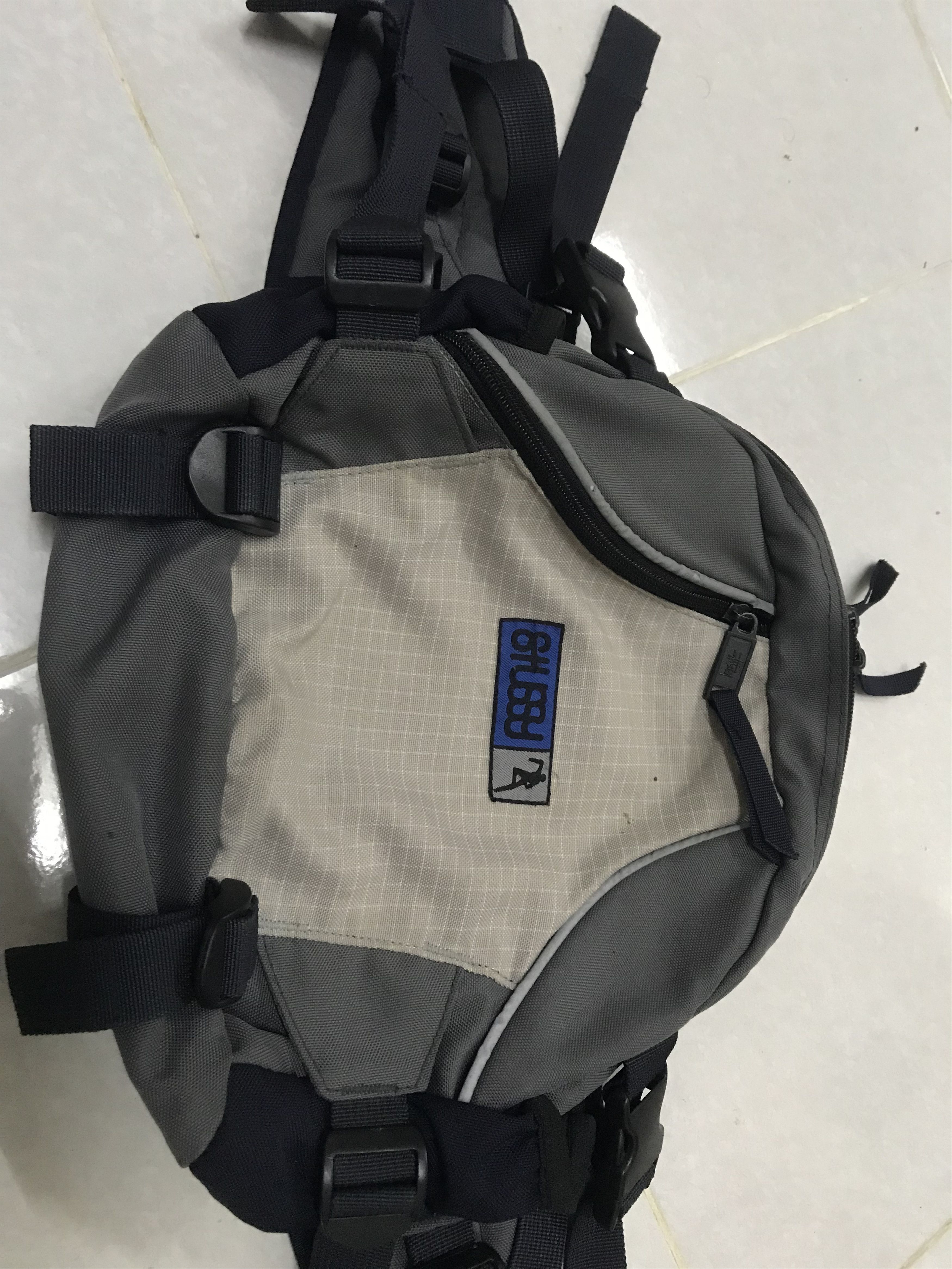 Seditionaries grail! Vintage Stussy big army style waist/porch bag Size ONE SIZE - 4 Thumbnail