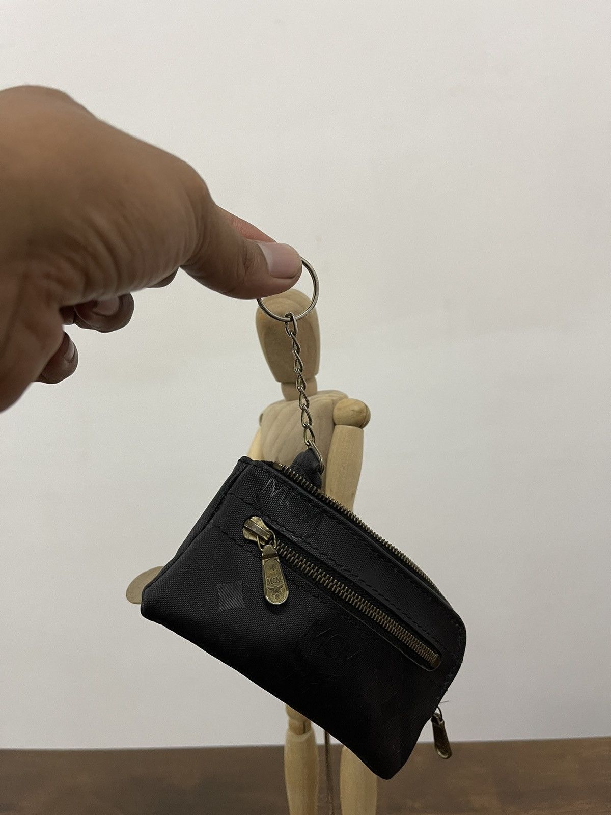 MCM × Vintage Vintage MCM handmade design by Michael Cromer keychain bag Size ONE SIZE - 5 Thumbnail