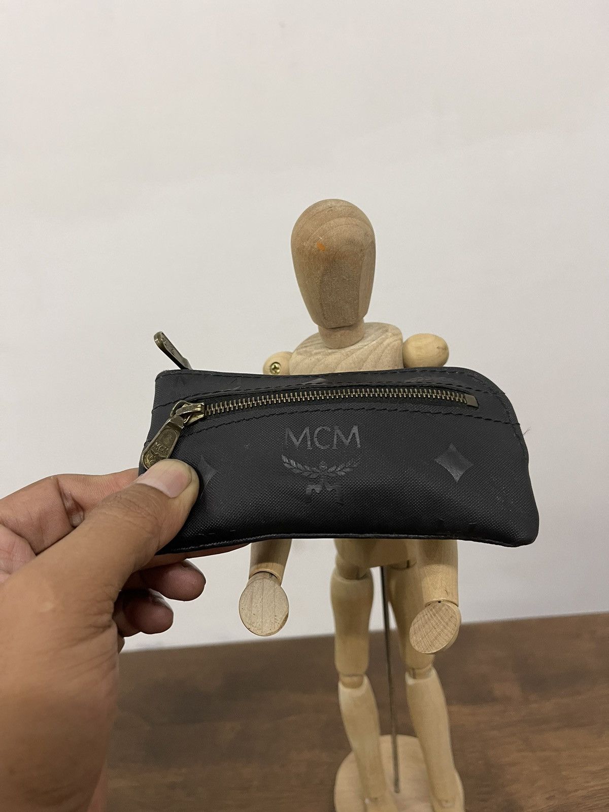 MCM × Vintage Vintage MCM handmade design by Michael Cromer keychain bag Size ONE SIZE - 9 Thumbnail