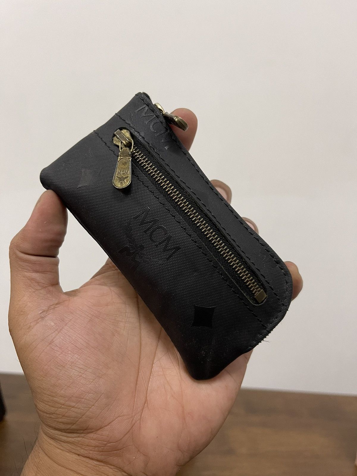 MCM × Vintage Vintage MCM handmade design by Michael Cromer keychain bag Size ONE SIZE - 1 Thumbnail