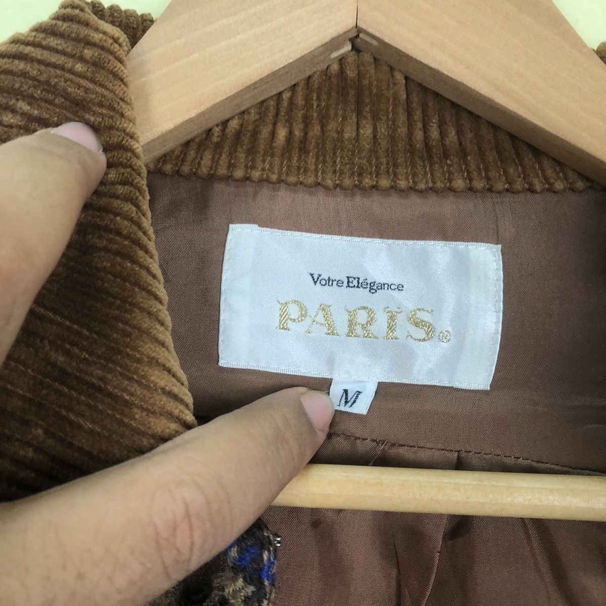 Vintage Votre Elégance Paris Jacket- Brown Size US M / EU 48-50 / 2 - 11 Thumbnail