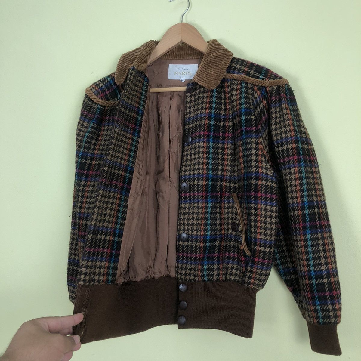 Vintage Votre Elégance Paris Jacket- Brown Size US M / EU 48-50 / 2 - 9 Thumbnail