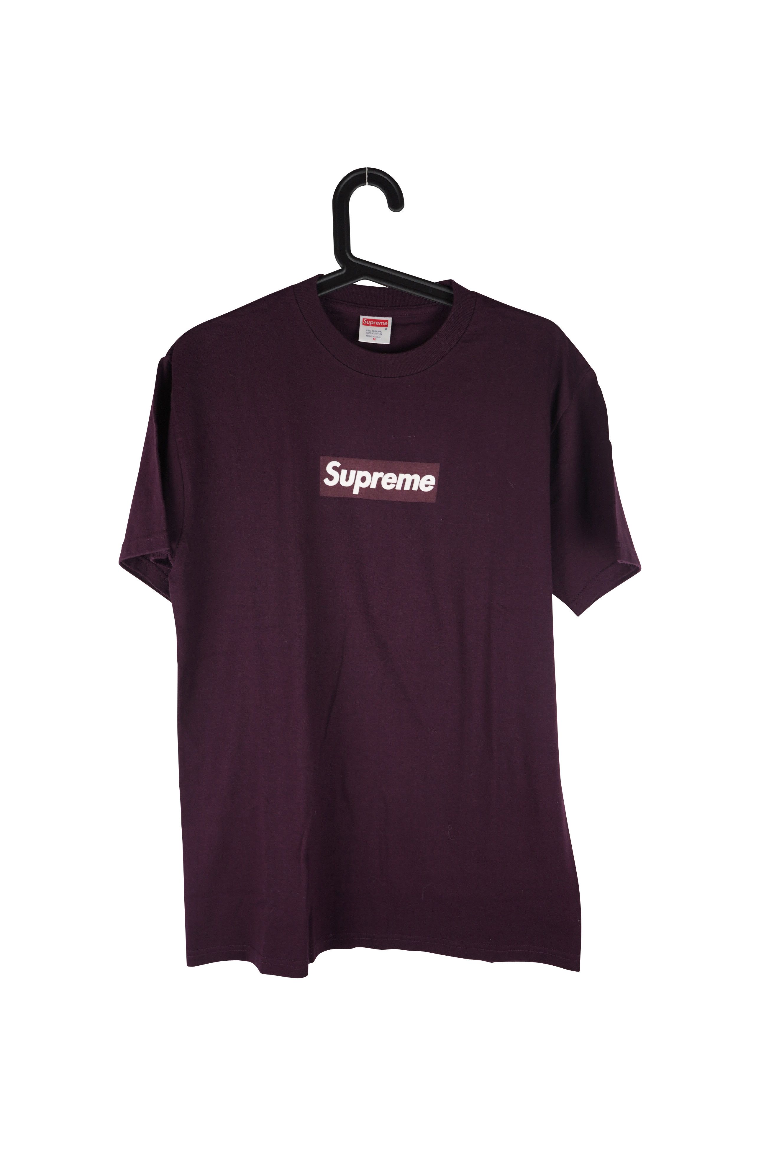 Supreme supreme burg box logo tee Size US M / EU 48-50 / 2 - 1 Thumbnail
