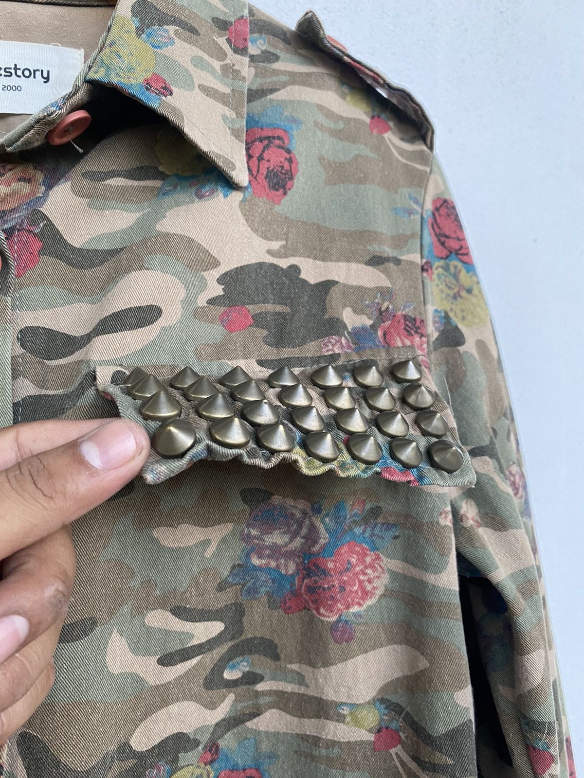 Other Hippiestory Camo Flower Nice Design Military Shirt Size US M / EU 48-50 / 2 - 6 Thumbnail
