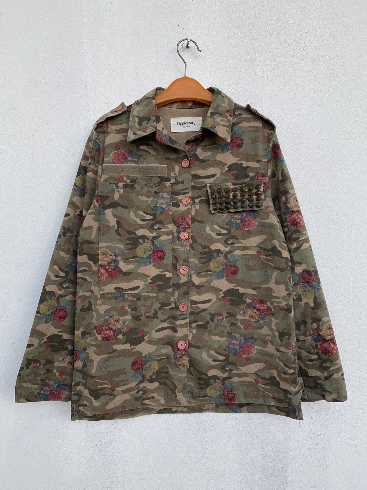 Other Hippiestory Camo Flower Nice Design Military Shirt Size US M / EU 48-50 / 2 - 2 Thumbnail