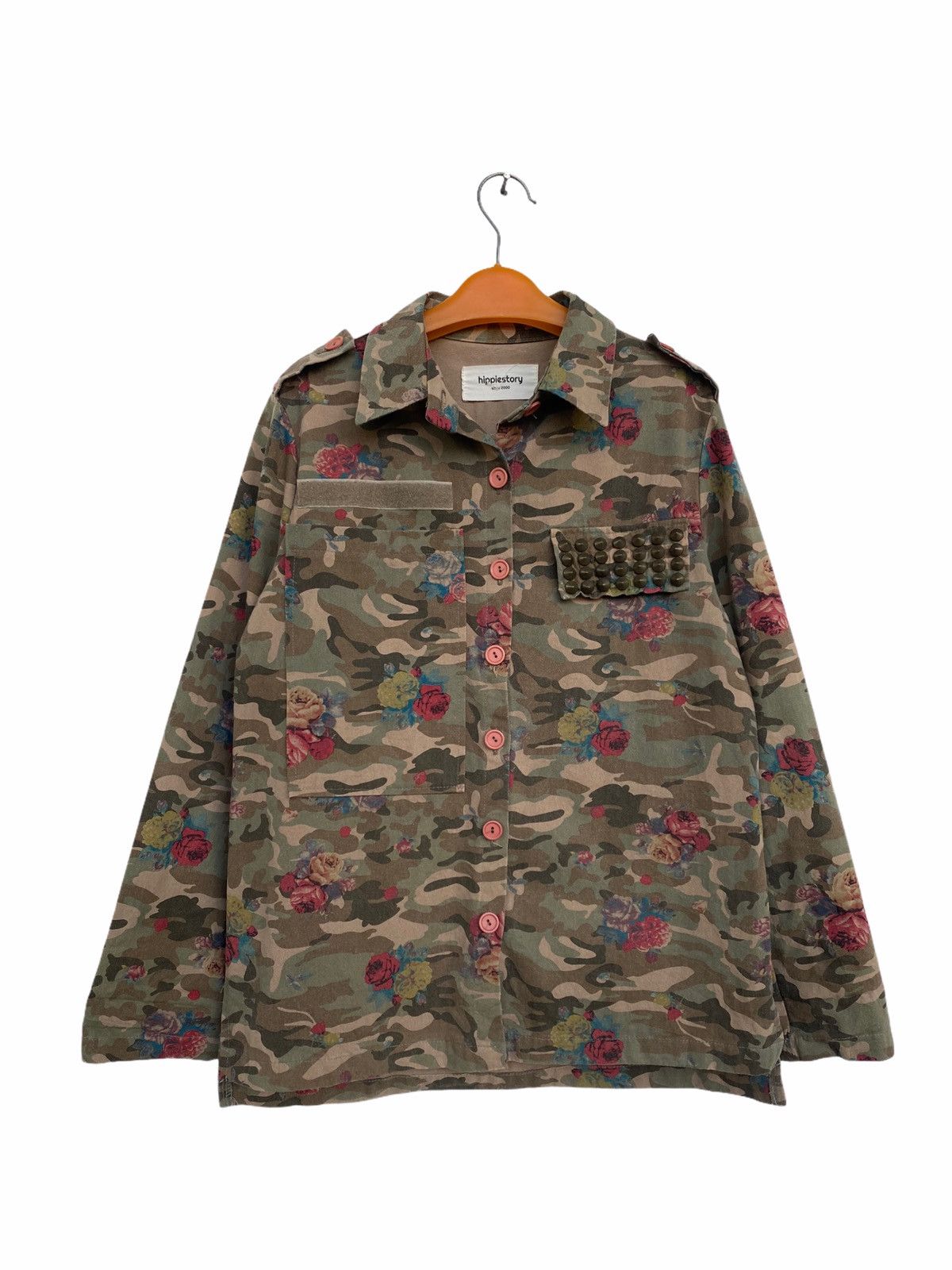 Other Hippiestory Camo Flower Nice Design Military Shirt Size US M / EU 48-50 / 2 - 1 Thumbnail