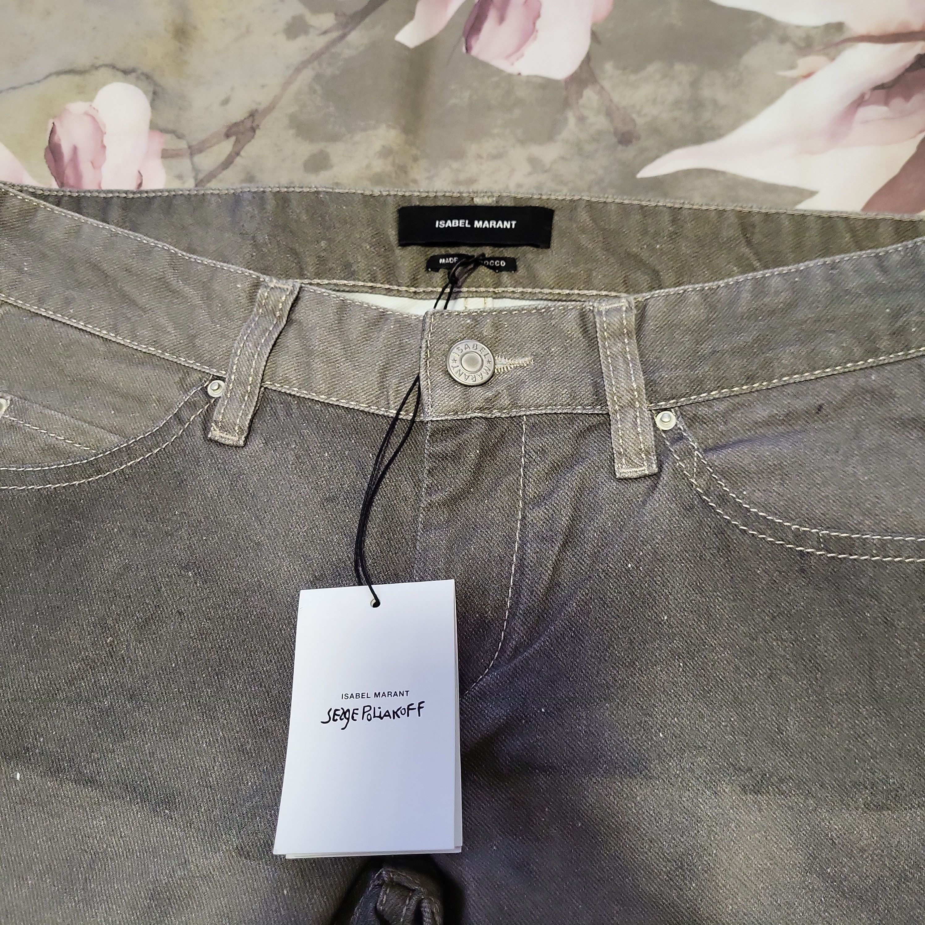 Isabel Marant Isabel Marant Serge Poliakoff Patch Skinny Jeans 38 Size 27" / US 4 / IT 40 - 4 Thumbnail