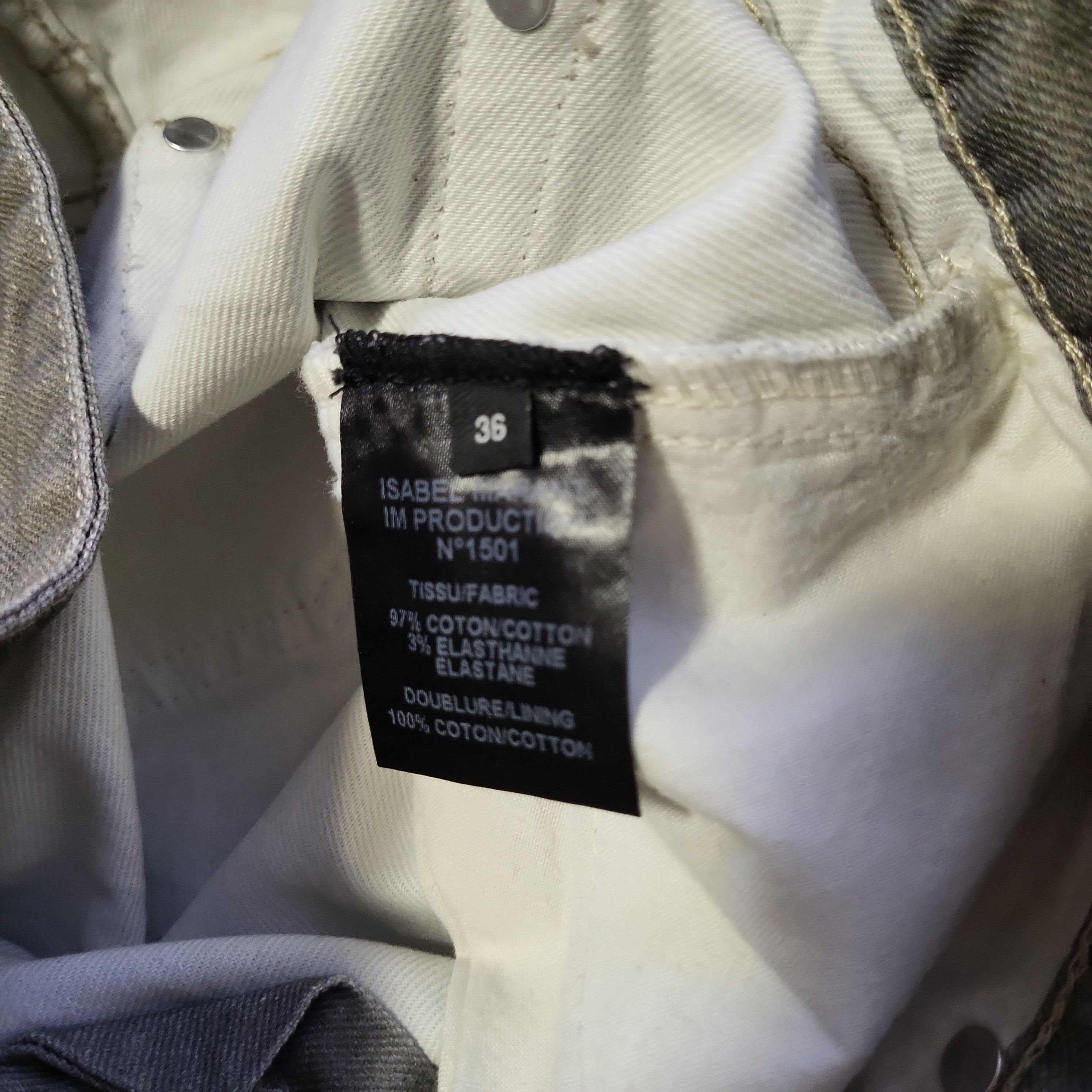 Isabel Marant Isabel Marant Serge Poliakoff Patch Skinny Jeans 38 Size 27" / US 4 / IT 40 - 2 Thumbnail